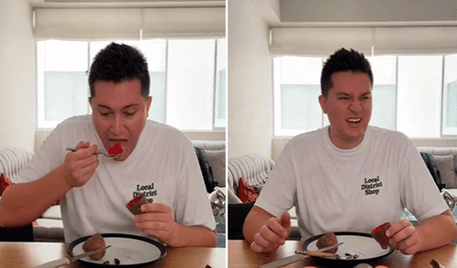 El video tiene más de un millón de vistas en la plataforma china. Foto: composición LR/TikTok/@dayanatkinson extranjero/fruta/tuna/Perú