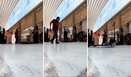 Las imágenes sacaron miles de sonrisas en redes sociales. Foto: composición LR/TikTok/@landochairez