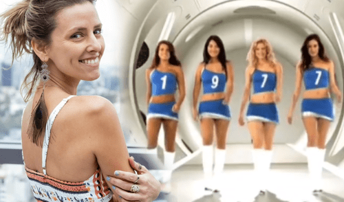 El 1977 de Americatel quedó obsoleto. Foto: composición LR/Instagram de Adriana Balbo/difusión Adriana Balbo triunfa como muralista.