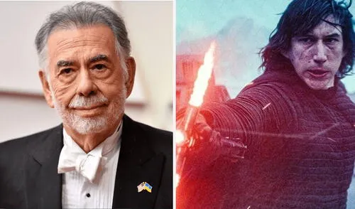 Francis Ford Coppola tiene en la actualidad 84 años. Foto: composición LR/Cine Premier/Sensacine La película, con 40 años de producción y un presupuesto millonario, se estrena pronto con Adam Driver
