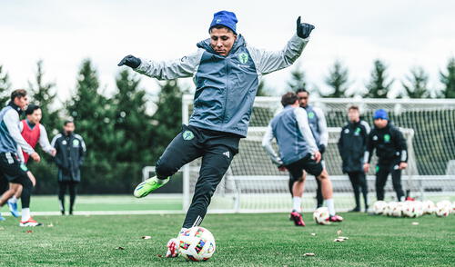 Raúl Ruidíaz volverá a jugar con Seattle Sounders el 24 de febrero. Foto: X/Seattle Sounders Raúl Ruidíaz | Seattle Sounders