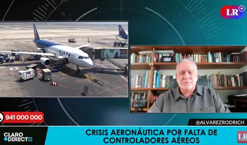 AAR critica problemas en al aeropuerto porque afecta al turismo. Foto: captura LR+ Claro y Directo
