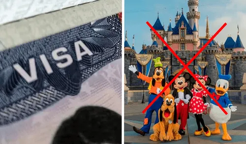 visa americana disneyland