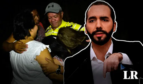 La detención del padre de la periodista coincidió con la presentación de un informe que revelaba hechos de corrupción en el sector inmobiliario del Gobierno de Nayib Bukele. Foto: Composición LRAFP/EDH/ Francisco Rubio Carolina Amaya, Nayib Bukele