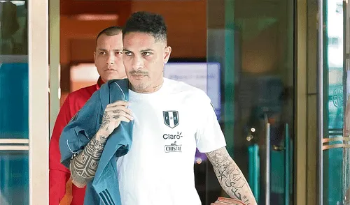 A la espera. Vallejo confirmó que le dio plaza hasta hoy al delantero para sumarse al equipo. Foto: difusión Paolo Guerrero
