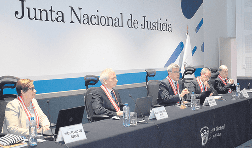 En tanto, la JNJ sigue bajo ataque del Congreso de la República. Foto: Junta Nacional de Justicia Junta Nacional de Justicia