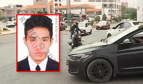 La conductora de la camioneta se encuentra detenida en la comisaría de Caja de Agua. Foto: composición LR/Panamericana TV San Juan de Lurigancho