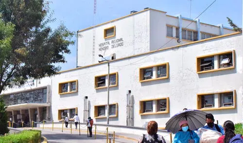 Hospital Honorio Delgado se ubica en la av. Daniel Alcides Carrión 505 Arequipa. Foto: La República larepublica.pe