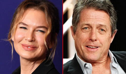 Renée Zellweger y Hugh Grant protagonizarán una película de 'Bridget Jones' después de 20 años. Foto: composición LR/AFP Renée Zellweger y Hugh Grant protagonizarán una película de 'Bridget Jones'