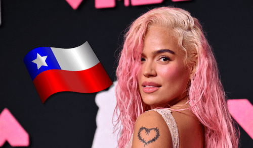 Karol G continúa haciendo su gira 'Mañana será bonito'. Foto: Composición LR / AFP Karol G | Chile | Concierto | Mañana será bonito