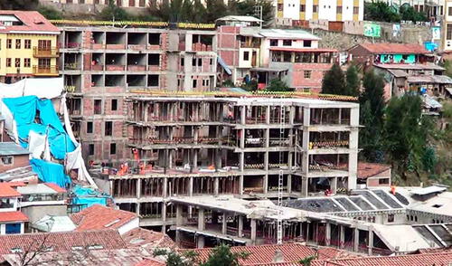 La Dirección Desconcentrada de Cultura de Cusco y la Municipalidad Provincial del Cusco deberán asumir los costos de la demolición del hotel Sheraton. Foto: Andina Hotel Sheraton