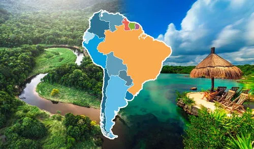 Estas naciones sudamericanas se caracterizan por sus bellezas naturales y culturales, según la IA. Foto: composición LR/iStock/Traveler inteligencia artificial, IA, Sudamérica, países mas bellos