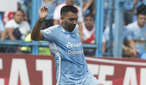 Martín Cauteruccio llegó a los 14 goles en la Liga 1 2024 con Sporting Cristal. Foto: Luis Jiménez/GLR Martín Cauteruccio