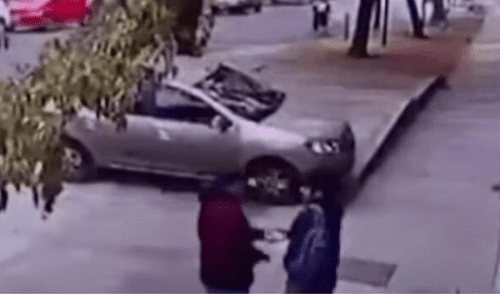 Tras el crimen, el homicida huyó del lugar. Foto: captura TV Perú.