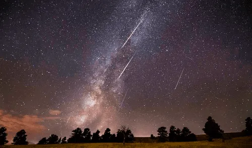 lluvia de estrellas