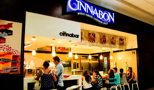 Cinnabon contará con 20 nuevos locales en Perú este 2024. Foto: composición LR/Plaza Norte San Juan de Lurigancho