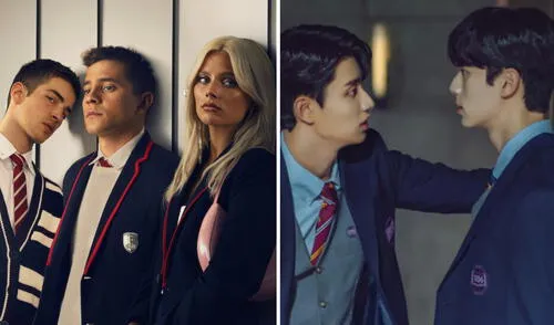 K-drama 'Jerarquía' cuenta con la participación de actores coreanos en ascenso. Foto: composición LR/Netflix K-drama 'Jerarquía'