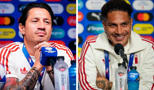 Gianluca Lapadula compite por el puesto de delantero centro con Paolo Guerrero. Foto: composición LR/La Bicolor Gianluca Lapadula | Paolo Guerrero | selección peruana | Copa América 2024