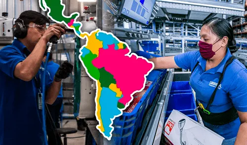 A pesar de liderar en cantidad de horas trabajadas, los niveles salariales y la calidad de vida no necesariamente reflejan esta intensidad laboral. Foto: Composición LR/Forbes/Gob.Jalisco. América Latina, más horas de trabajo, México