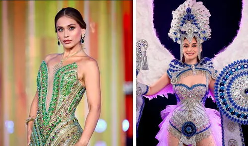 La modelo se mostró optimista y orgullosa de llevar la cultura peruana a un escenario internacional. Foto: composición LR/ Instagram/ Nathaly Terrones Nathaly Terrones