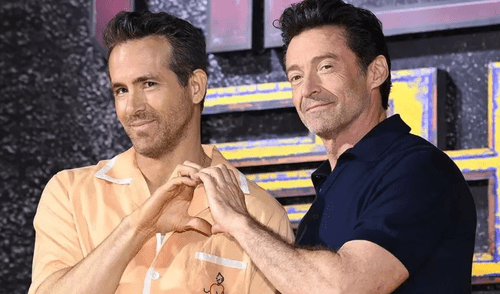 Ryan Reynolds y Hugh Jackman, protagonistas de la película 'Deadpool y Wolverine'. Foto: X/Soompi Ryan Reynolds y Hugh Jackman