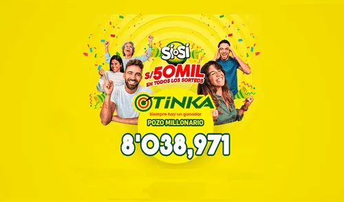 Conoce los resultados del sorteo de La Tinka del domingo 7 de junio. Foto: La Tinka