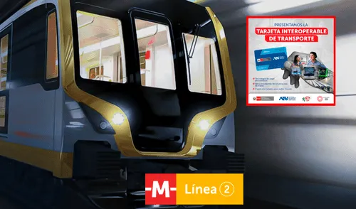 La Línea 2 del Metro de Lima tendrá una nueva tarjeta para el beneficio de los usuarios. Foto: Metro de Lima/ATU La Línea 2 del Metro de Lima tendrá una nueva tarjeta para el beneficio de los usuarios. Foto: Metro de Lima/ATU