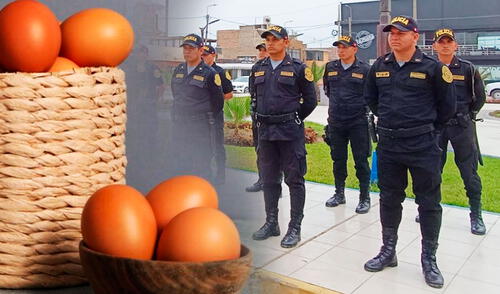 Exigen a policías a consumir un huevo por día