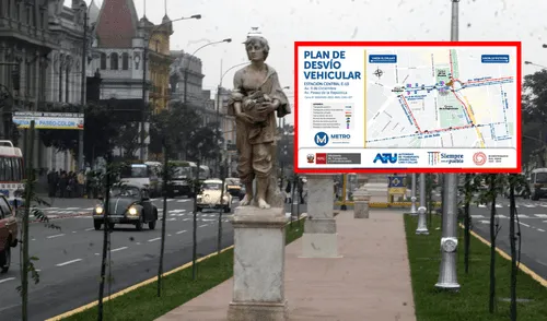 Continúan las obras de la Línea 2 del Metro de Lima y con ello se conocerán los nuevos planes de desvío. Foto: Andina/MTC