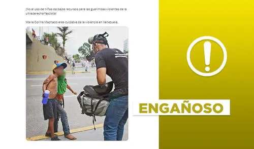 ¿Foto viral expone a niños manifestantes en las actuales protestas de Venezuela? Foto: plantilla de La República /captura en X. ¿Foto viral expone a niños manifestantes en las actuales protestas de Venezuela?