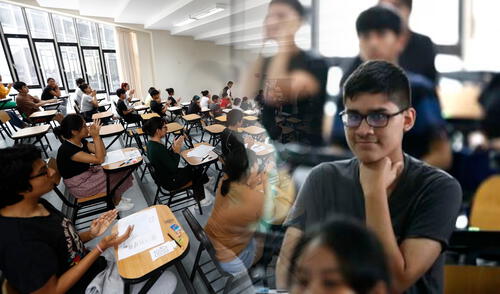 Postulantes ahora se podrán inscribir al examen de admisión mediante las plataformas del BCP. Foto: composición LR/Andina examen de admisión 2025-I UNMSM