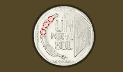 Esta moneda de S/1 es una de las más buscadas en el Perú y las mejores pagadas en la numismática. Foto: composición LR/eBay moneda en soles, soles peruanos, un sol, moneda de un sol, monedas más buscadas del Perú