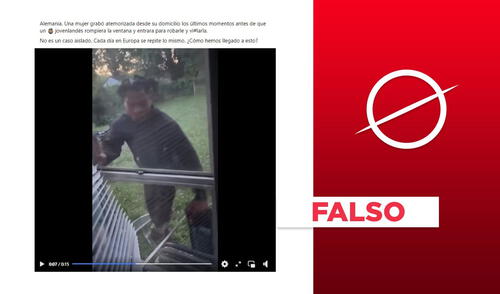 El hecho no ocurrió en Alemania, sino en Estados Unidos, y no está ligado al tema de inmigración. Foto: captura de Facebook larepublica.pe