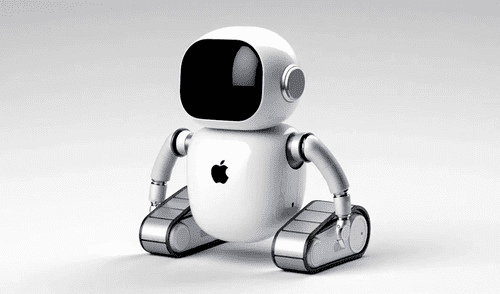 Apple lanzará el robot de sobremesa apoyado con inteligencia artificial. Foto: Ipadizate Robot de Apple