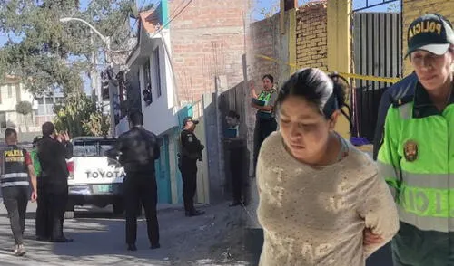 Arequipa. Muerte de recién nacida es investigada por detectives de la Divincri. Foto: composición LR/Claudia Beltrán/EPA/CID
