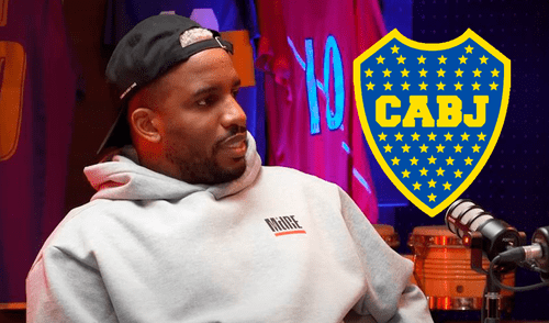Jefferson Farfán se volvió viral en Argentina tras posar con camiseta de Boca Juniors. Foto: composición LR/captura de 'Enfocados' Jefferson Farfán | Boca Juniors