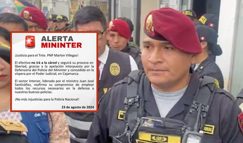 Teniente Villegas fue encontrado culpable fue encontrado culpable en primera instancia. Foto: composición LR/Claudia Beltrán/Ojo/Mininter