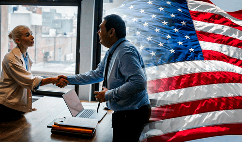 Estados Unidos, trabajos, escuelas