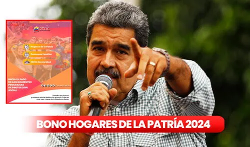 REGISTRO Hogares de la Patria HOY: ACTIVA el NUEVO BONO y recibe el PAGO de septiembre 2024 vía Sistema Patria