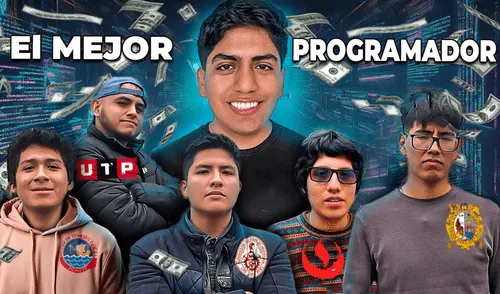 Este concurso fue financiado por el equipo de YouTube 'HackeMate'. Foto: HackeMate/YouTube UNI | PUCP | UNMSM | UTP | UPC | Universidad Nacional de Ingeniería | Universidad Nacional Mayor de San Marcos
