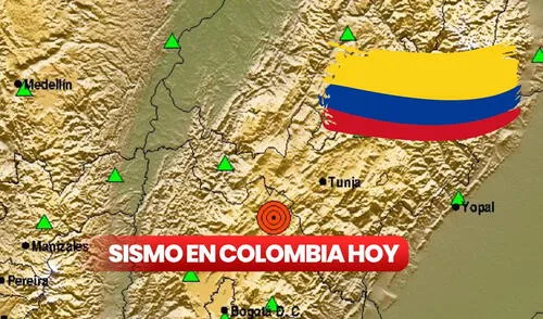 El sismo en Colombia lo registra el Servicio Geográfico colombiano. Foto: composición LR/ SGC/ Colombia sismo en Colombia | sgc