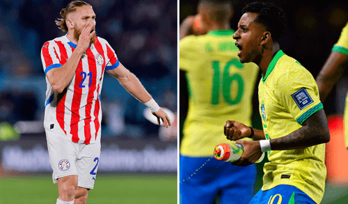 Paraguay y Brasil se miden en un partido importante para la selección albirroja. Foto: composición LR/CONMEBOL Brasil | Perú