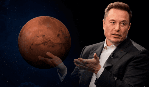 Elon Musk revela fecha y precio para viajar a Marte con su primera tripulación espacial | Composición: Iván Salcedo Estados Unidos, Elon Musk, espacio