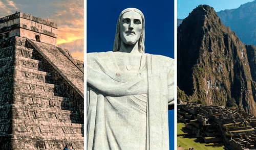 De las siete maravillas del mundo moderno, tres están ubicadas en América Latina. Foto: Composición LR/Flowo. América Latina, maravillas del mundo, atractivos turísticos