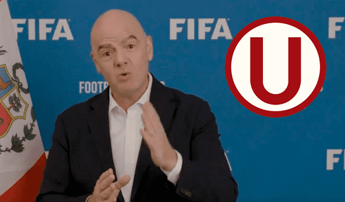 Gianni Infantino se hizo presente en la celebración del centenario de Universitario. Foto: composición LR/captura de FIFA Gianni Infantino | Universitario | FIFA | título de 1934