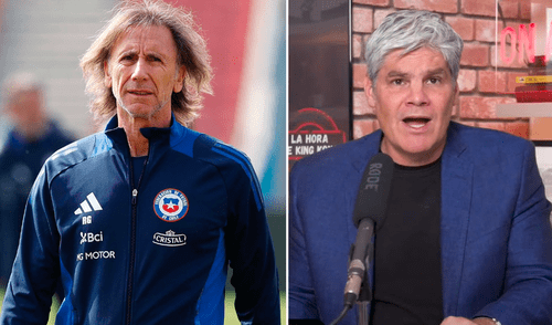 Ricardo Gareca no ha sumado triunfos oficiales con Chile. Foto: composición GLR.
