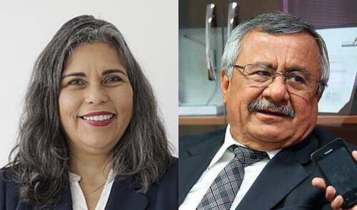 Mónica Rosell es miembro suplente de la actual JNJ y Francisco Távara Córdova trabajó por 40 años en el PJ. larepublica.pe