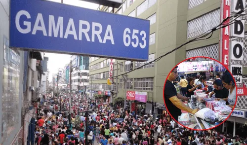 El emporio comercial de Gamarra abrió en 1889