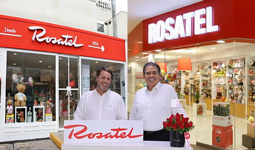 Javier Pardo y Jorge Arteta fundaron Rosatel en 1994. Composición LR / Rosatel larepublica.pe