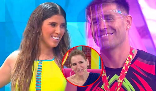 Yahaira Plasencia y Pancho Rodríguez fueron vinculados cuando pertenecían a 'Esto es guerra'. Foto: Composición LR/Captura/América TV/Captura/Willax Yahaira Plasencia